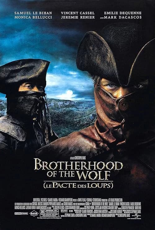 Brotherhood of the Wolf film posteri