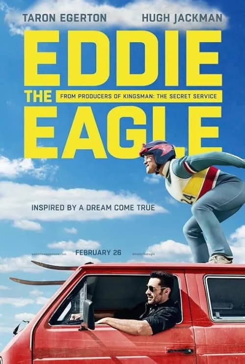 Eddie the Eagle film posteri