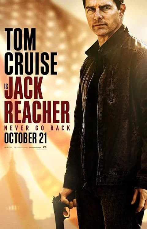 Jack Reacher: Never Go Back film posteri