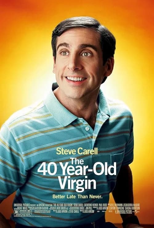 The 40-Year-Old Virgin film posteri
