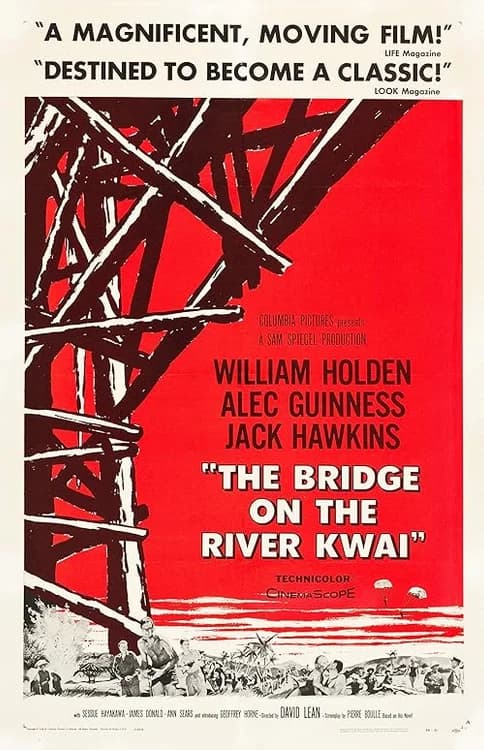 The Bridge on the River Kwai film posteri
