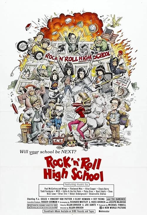 Rock 'n' Roll High School film posteri